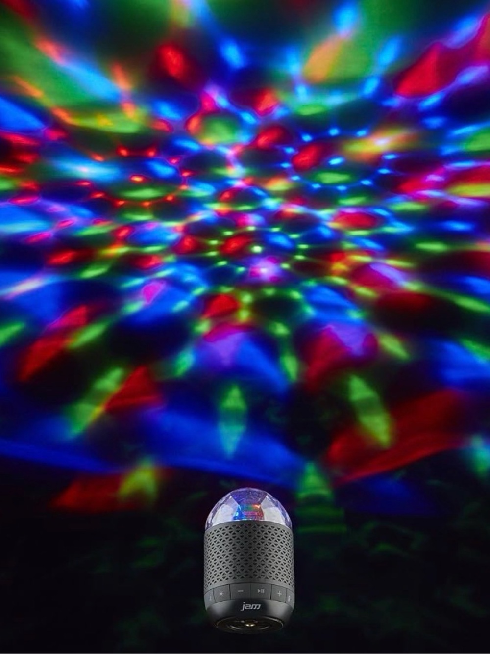 HMDX Daze Portable Bluetooth Speaker (Model HX-P270) multi-colored LED light